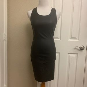 Must Have Black Synthetic Bodycon Mini Dress
